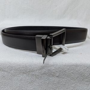 Men's Calvin Klein Reversible Leather Belt, Black and Brown, Size 34-36